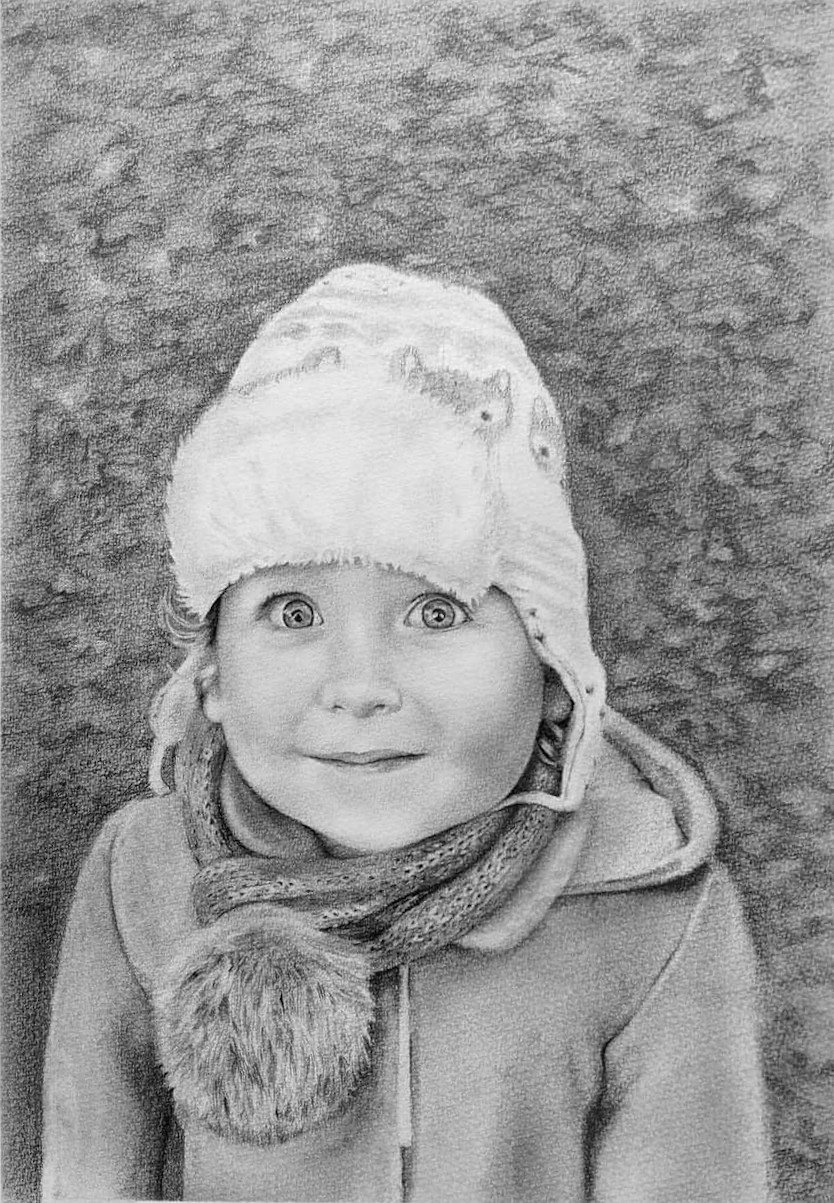Portrait - Pencil on Bristol paper