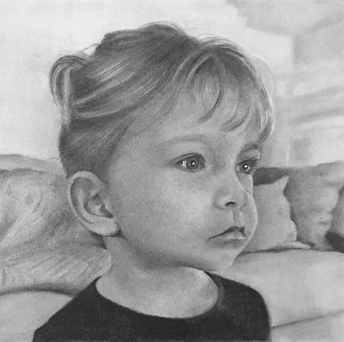 Portrait - Pencil on Bristol paper